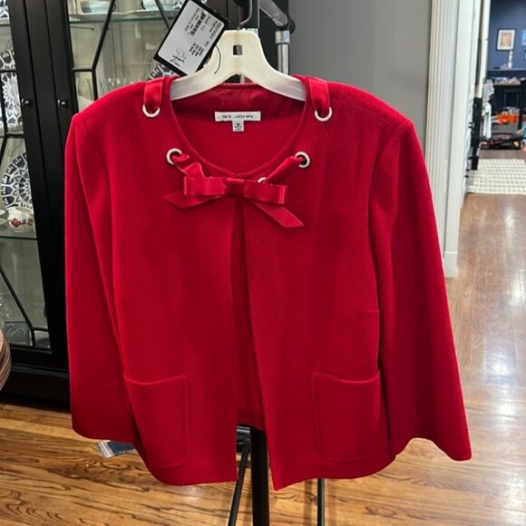 ST JOHN COLLECTION JACKET, NEW WITH TAGS, size 12 - Picture 1 of 9